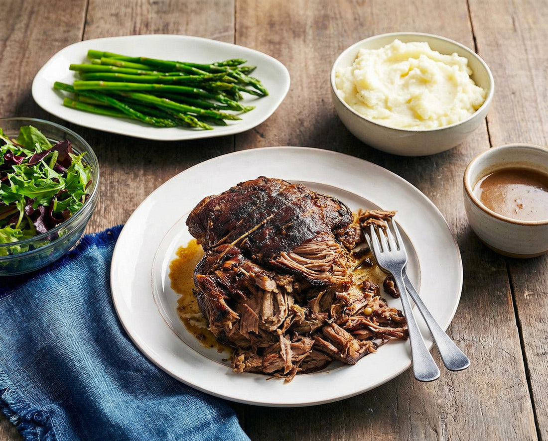 Recette : Le Gigot d'Agneau de 7 Heures (Façon Axuria) – Un Fondant Absolu