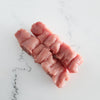 Viande à brochette de porc nature - La Boucherie