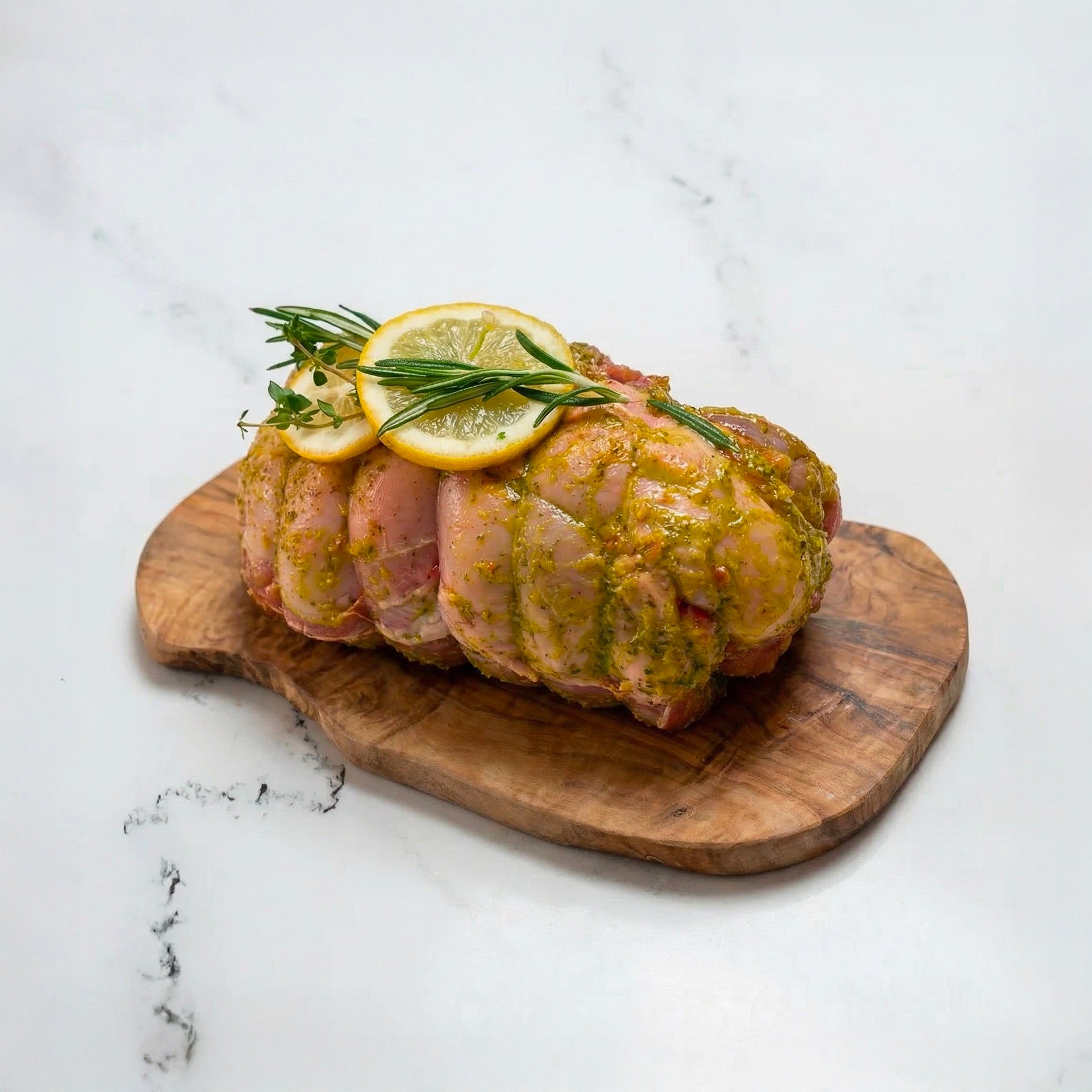 Gigot d'agneau de lait mariné Maître d'Hôtel - La Boucherie