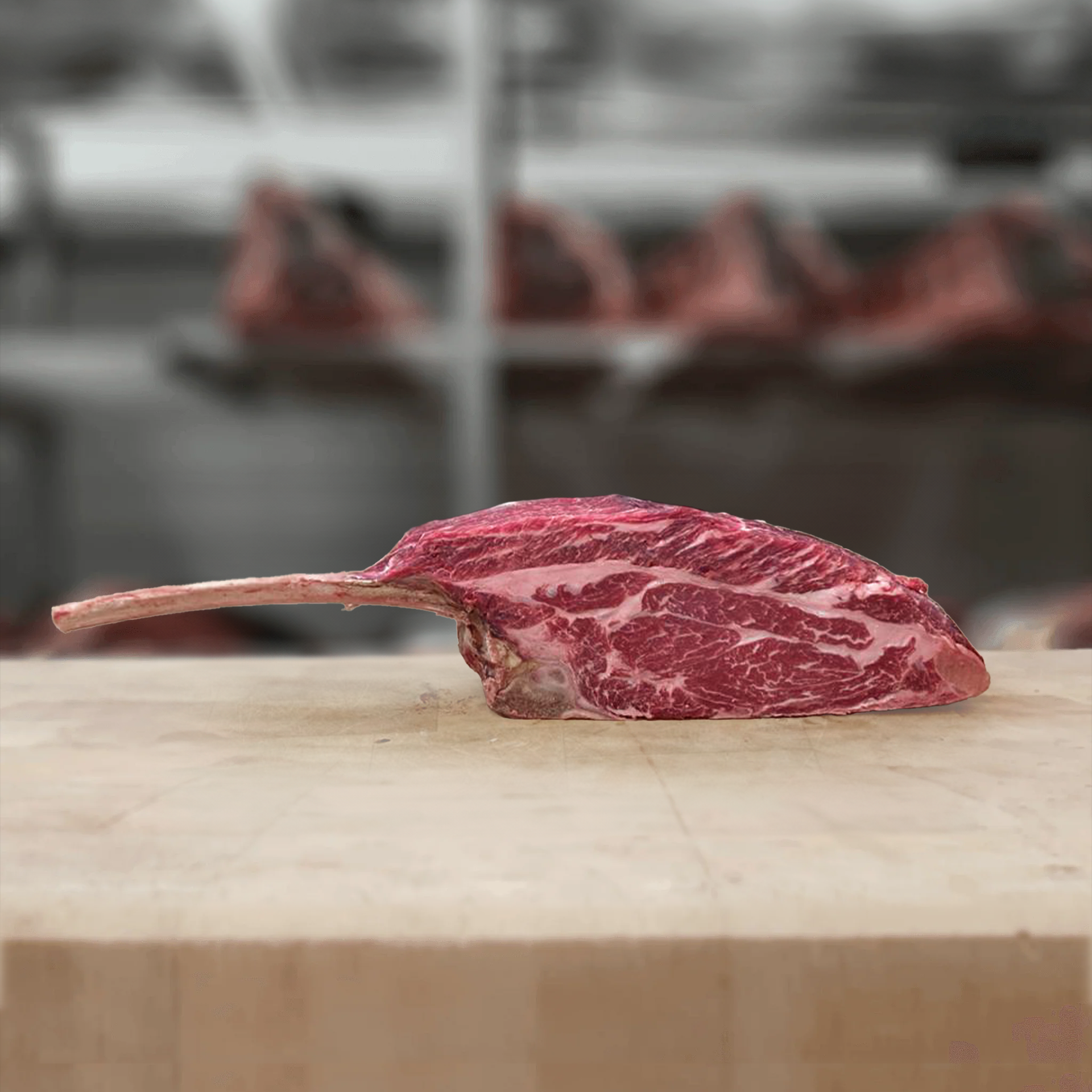Chuck Roll Tomahawk van halal gerijpt rundvlees - La Boucherie - Meat Online