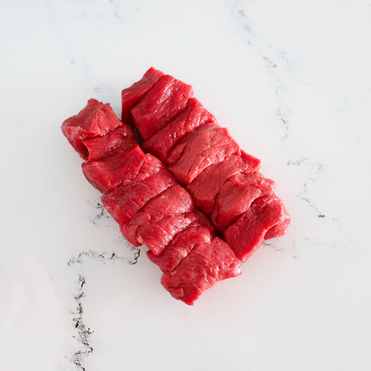 Viande à brochette de bœuf Halal | Votre boucherie en ligne | La Boucherie s.a.
