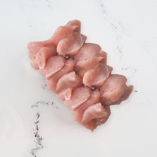 Viande à brochette de dinde nature | Tendre et sans épices