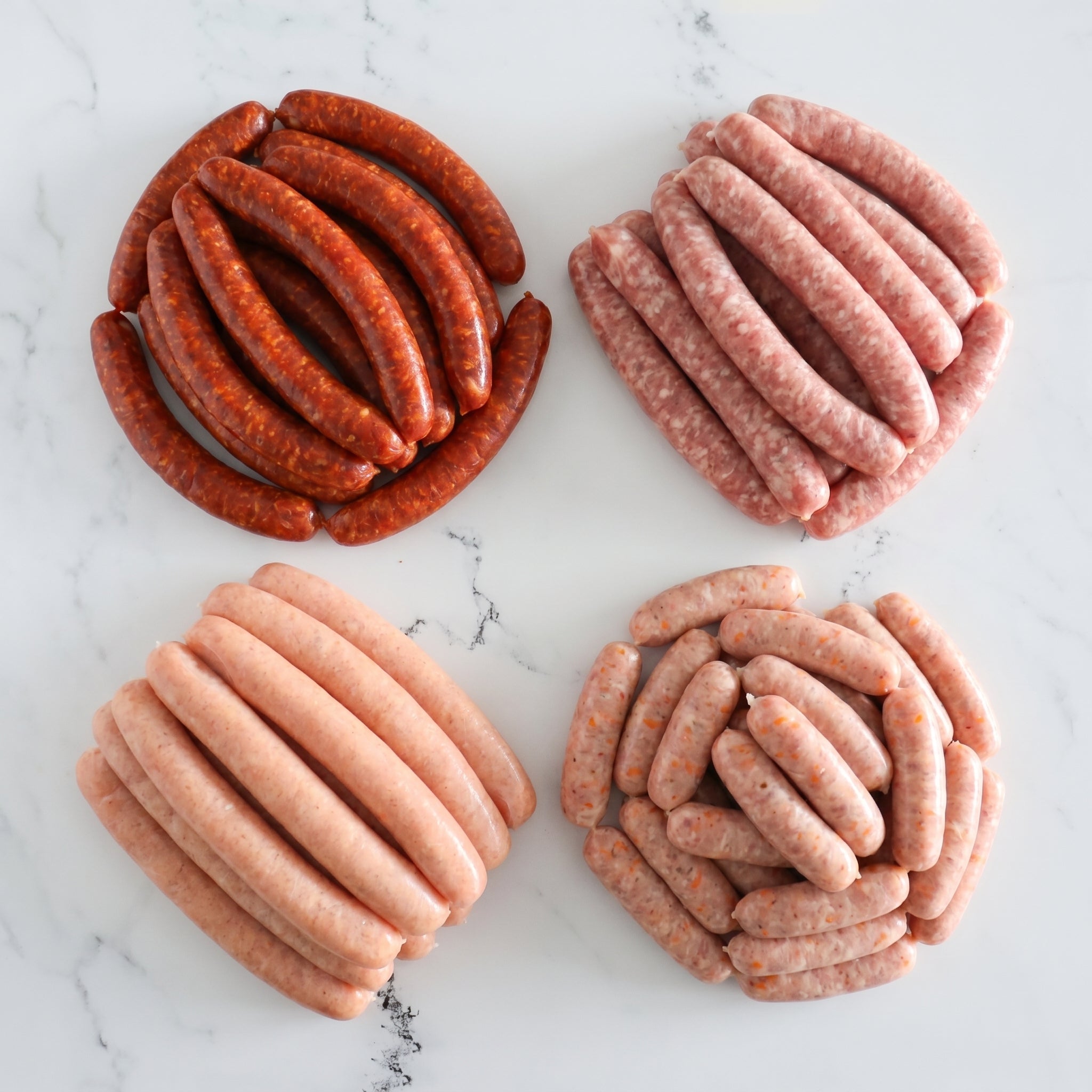 Box Merguez & Chipolatas Halal prête à griller, préparée par nos artisans bouchers