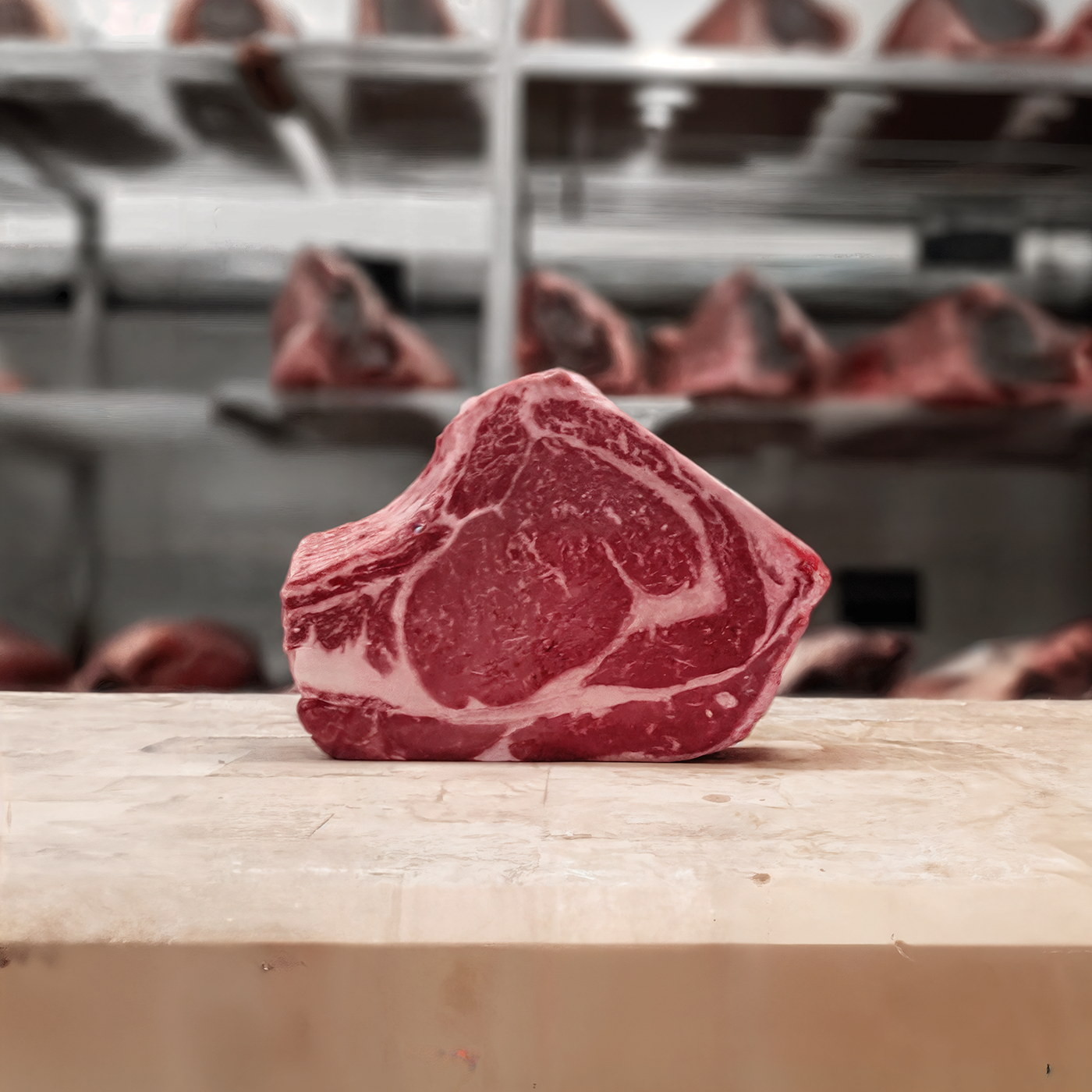 Côte à l'Os Angus Hereford | Viande Fondante | La Boucherie