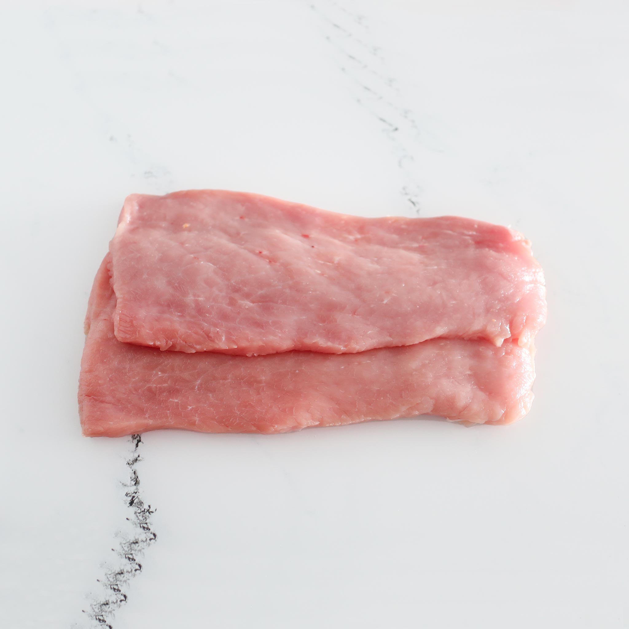 Escalope de porc - viande fraîche sous vide - La Boucherie