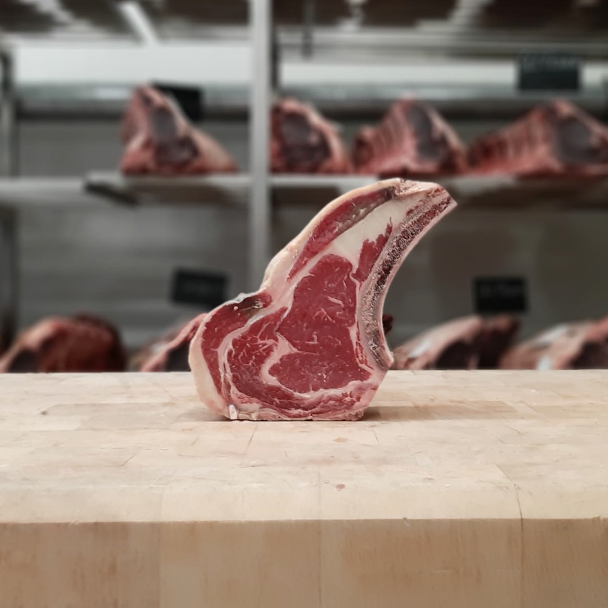 Côte à l'os Angus Hereford maturée Halal - La Boucherie - Viande en Ligne