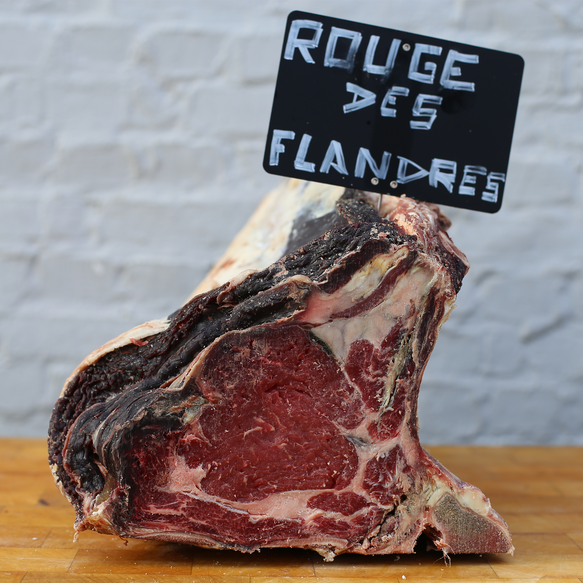 Côte à l'os Rouge de Flandres maturée 4 à 6 semaines - La Boucherie - Viande en Ligne