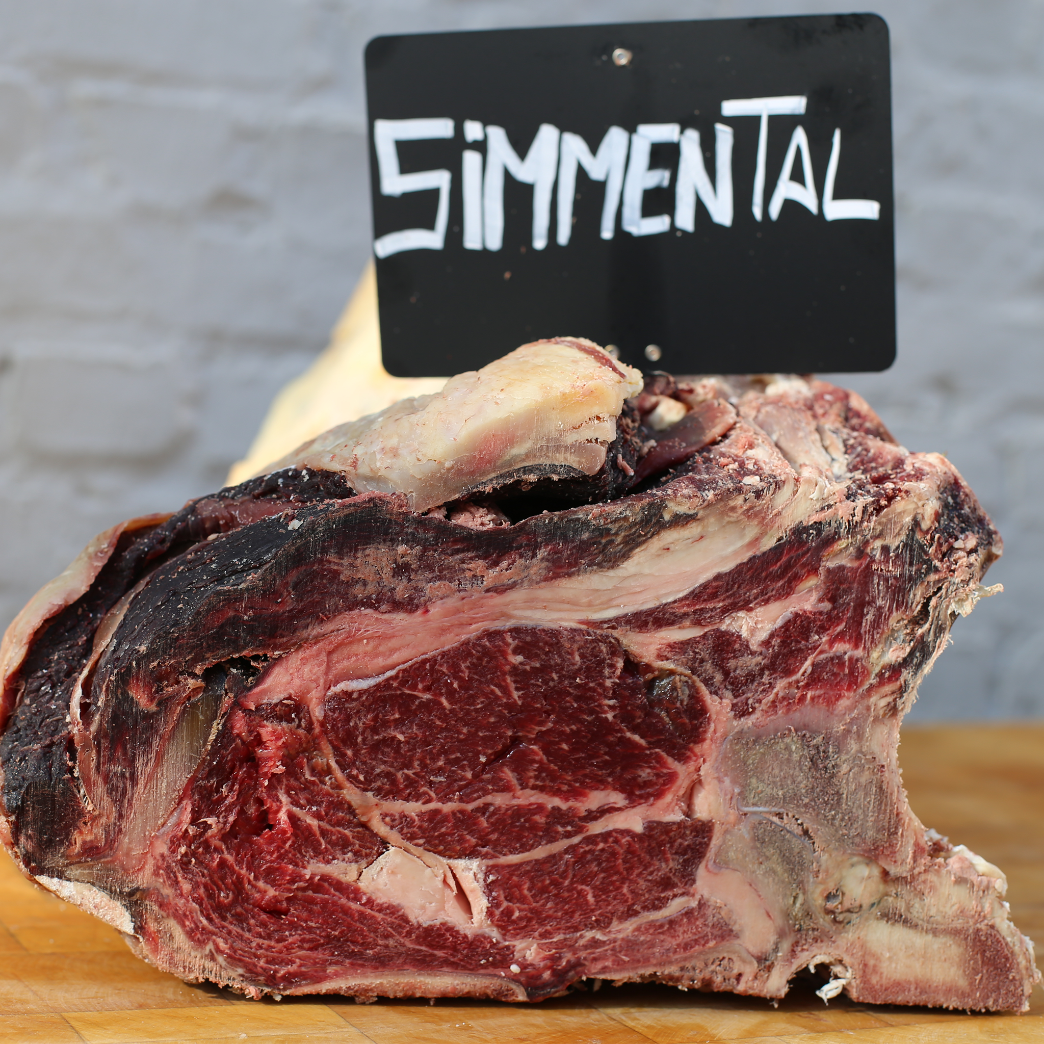 Côte à l'os Simmental maturée 4 à 6 semaines - La Boucherie - Viande en Ligne